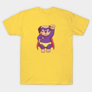 Super Dog // Funny Superhero Dog Cartoon T-Shirt